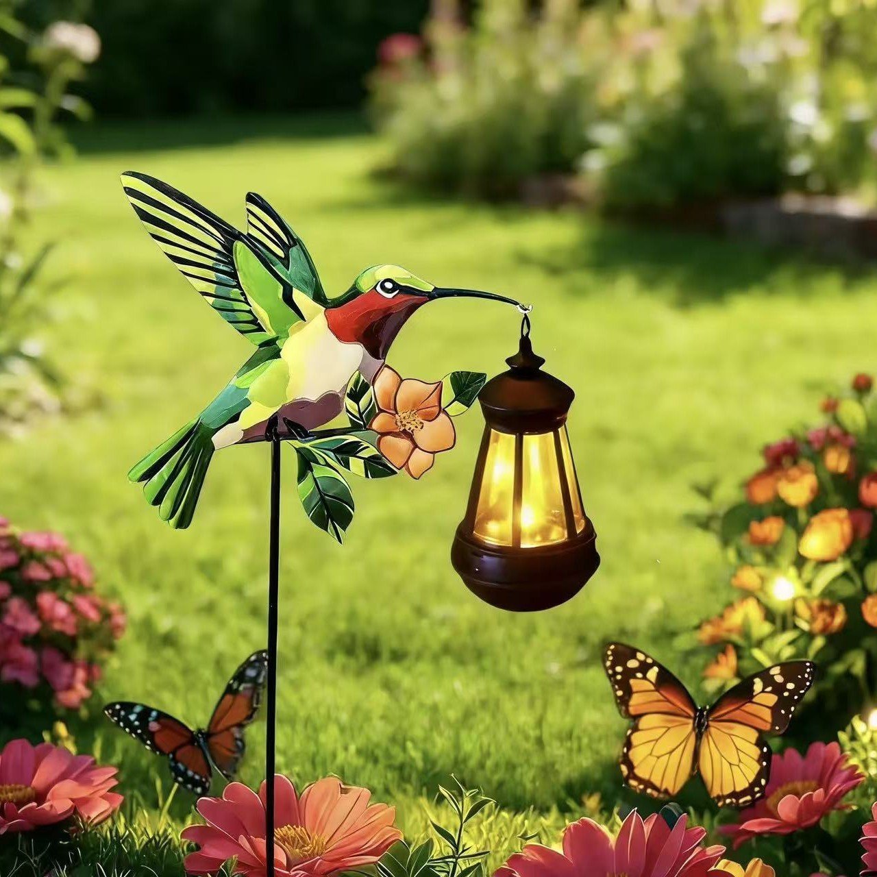 🐦 Cardinal Solar Light—A Beautiful Garden Light That Feels Full of Life