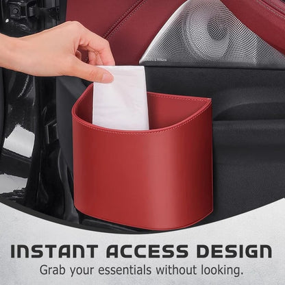 🥳2026 HOT SALE🥳💞50K+ SOLD!🚗🧺 49% OFF! Leather Car Door Cup Holder – Wide‐mouth opening, easy reach for drinks & phone. Clip‐on secure fit. PU leather, tough & stylish. 🛡️✨