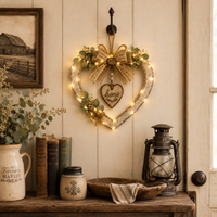 Lighted Farmhouse White