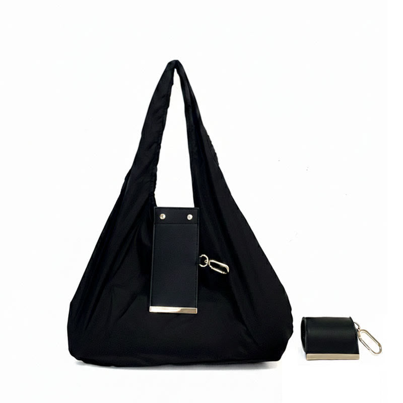 💥2026 HOT SALE💥Foldable Keychain Bag – Reusable Expandable Shopping Bag with Key Ring