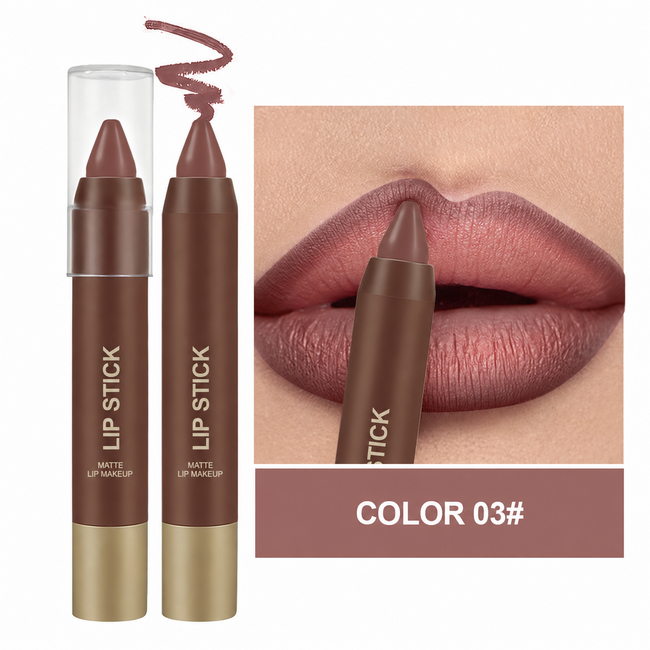 3# Dusty Rose lipstick and lip liner shade
