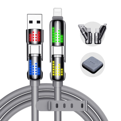240W 4-in-1 USB Fast Charging Cable