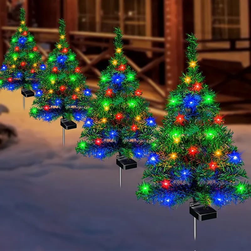 🎉🎉Solar Christmas tree lights