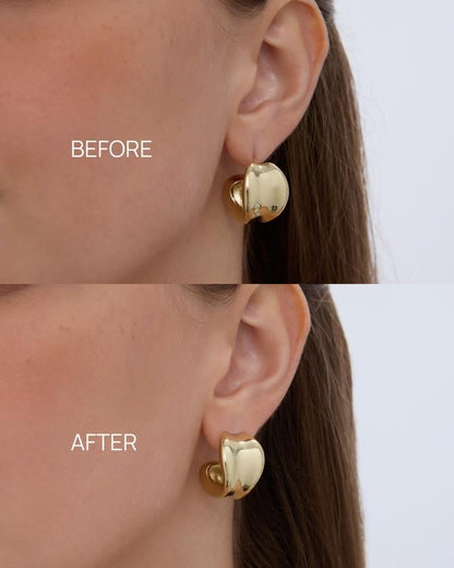 💥Buy 1 get 1 free 🔥18K Gold Plated Lobe Lifters for Heavy Earrings for Women - Earring Backs for Droopy Ears
