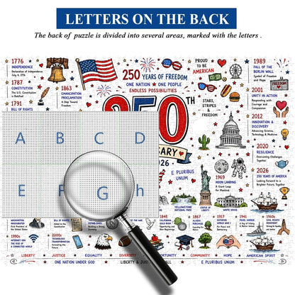 🧩 Patriotic America Jigsaw Puzzle 1000 Pieces