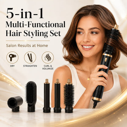 ✨ 5‑in‑1 Styling Blow‑Dry Brush – ALL Your Hair Needs in One Tool ⚡