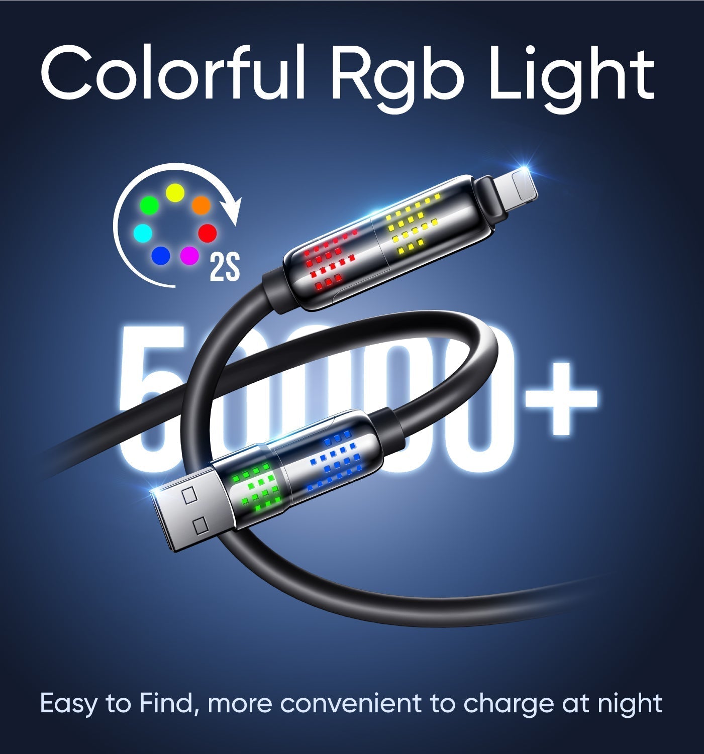 240W 4-in-1 USB Fast Charging Cable