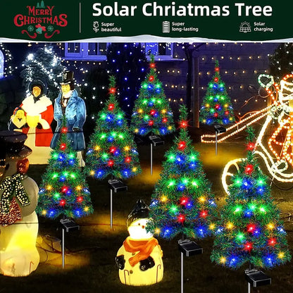 🎉🎉Solar Christmas tree lights