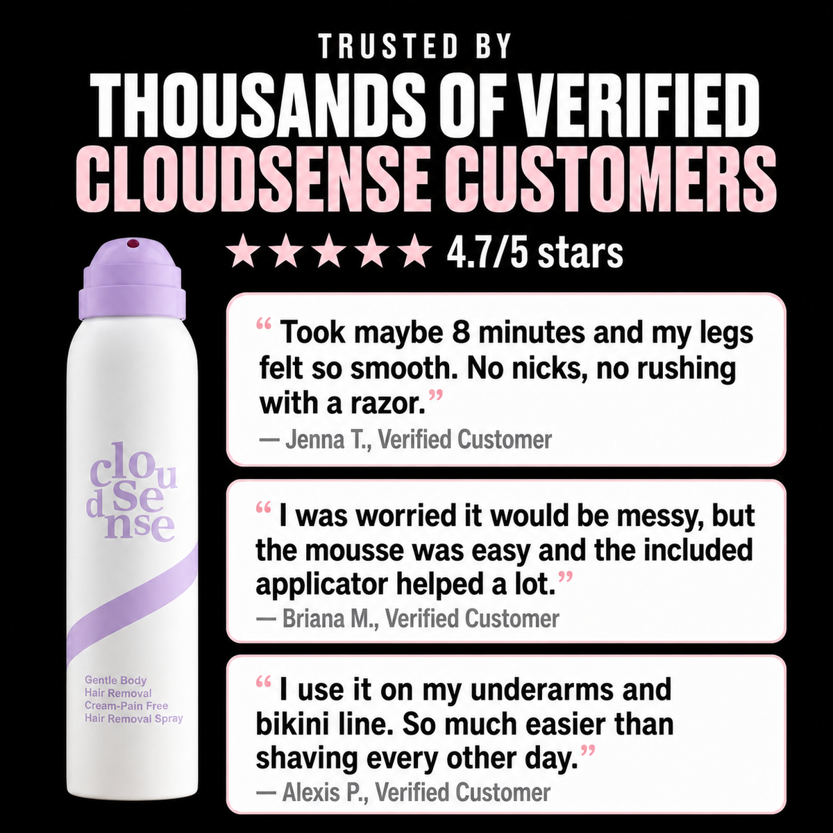 Trovehand™ Hair Removal Mousse