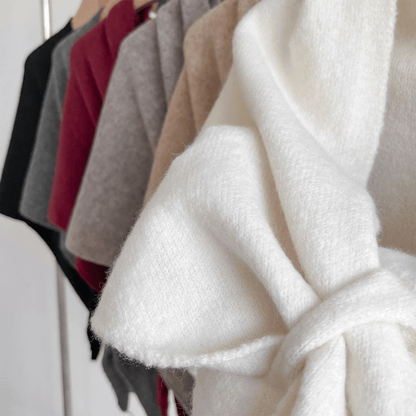 🍂Women's Solid-Color  Scarf🍁 Casual Soft Comfortable Shawl for Daily Wear