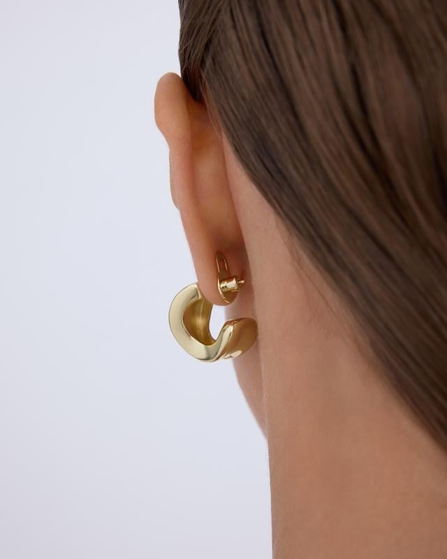 💥Buy 1 get 1 free 🔥18K Gold Plated Lobe Lifters for Heavy Earrings for Women - Earring Backs for Droopy Ears