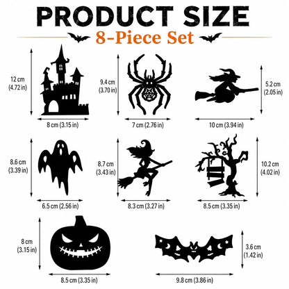 🔥Last Day Promotion 60% OFF|🎃 Halloween LED Silhouette Wall Light Stickers