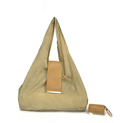 💥2026 HOT SALE💥Foldable Keychain Bag – Reusable Expandable Shopping Bag with Key Ring