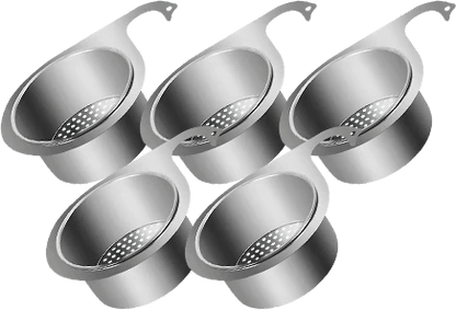 Stainless Steel Swan Sink Strainer Basket, 2026 New Multifunctional Kitchen Sink Drain Strainer Faucet Hanging Filter Basket, Corner Sink Strainer Basket for Kitchen Fruit Vegetable