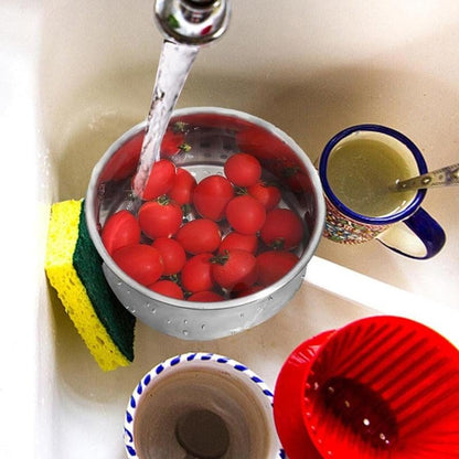 Stainless Steel Swan Sink Strainer Basket, 2026 New Multifunctional Kitchen Sink Drain Strainer Faucet Hanging Filter Basket, Corner Sink Strainer Basket for Kitchen Fruit Vegetable