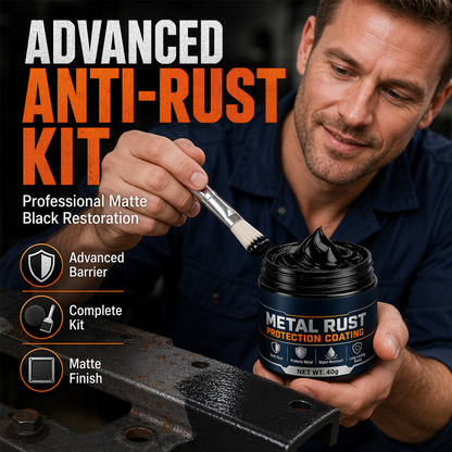 🥳2026 HOT SALE🥳💞50K+ SOLD!🔧🏠 60% OFF!  Metal Rust Protection Black Repair Paste – Restores rusty gates, railings & tools. Forms protective coating – no need to replace! 🛡️✨
