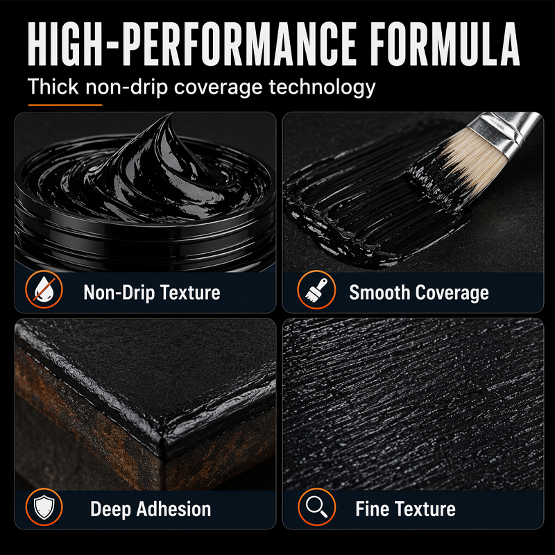 🥳2026 HOT SALE🥳💞50K+ SOLD!🔧🏠 60% OFF!  Metal Rust Protection Black Repair Paste – Restores rusty gates, railings & tools. Forms protective coating – no need to replace! 🛡️✨