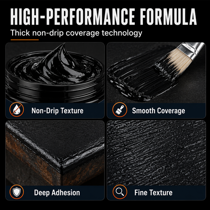 🥳2026 HOT SALE🥳💞50K+ SOLD!🔧🏠 60% OFF!  Metal Rust Protection Black Repair Paste – Restores rusty gates, railings & tools. Forms protective coating – no need to replace! 🛡️✨